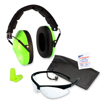 Shooting Hi Viz* Double-Up® Earmuff Safety Kit