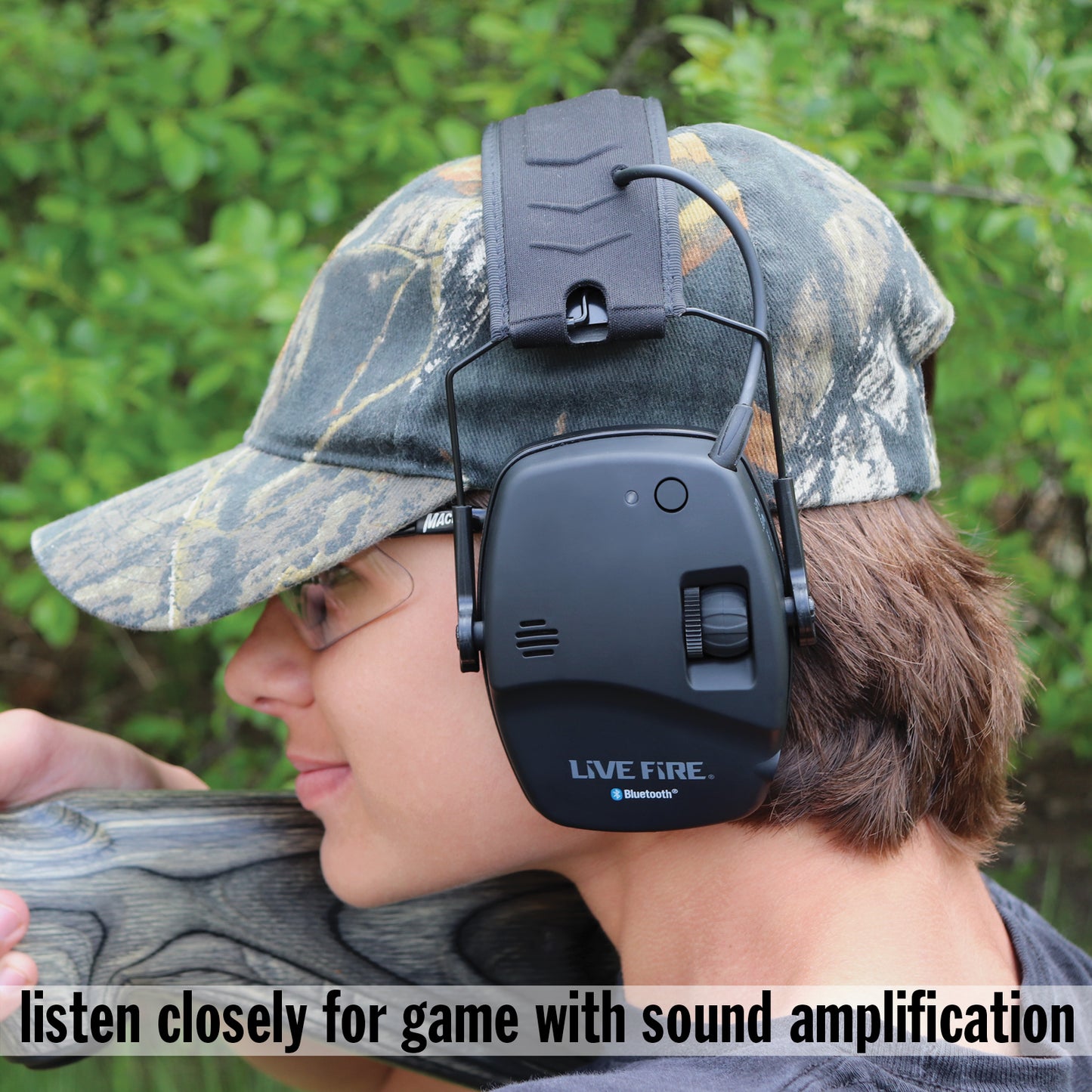 Live Fire® BTX™ Electronic Shooting Earmuffs with Bluetooth® Wireless Technology