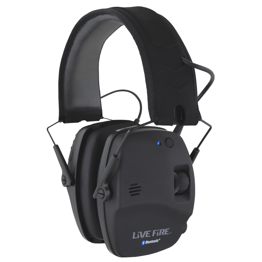 Live Fire® BTX™ Electronic Shooting Earmuffs with Bluetooth® Wireless Technology