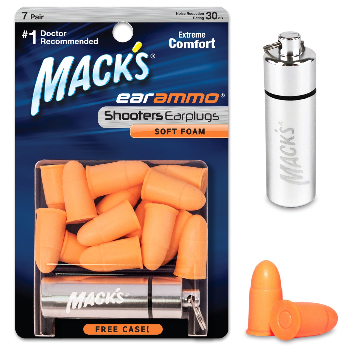 Shooting Ear Ammo® Soft Foam Ear Plugs