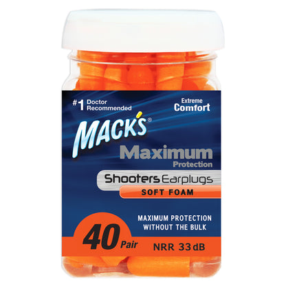 Shooting Maximum Protection Soft Foam Ear Plugs