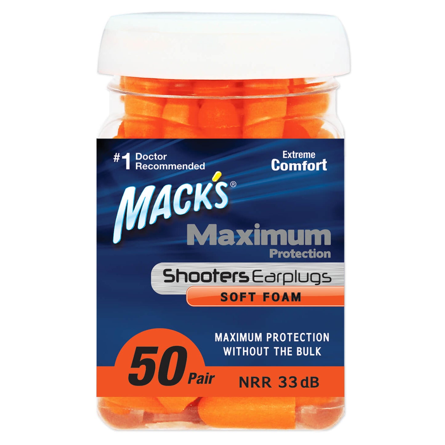 Shooting Maximum Protection Soft Foam Ear Plugs